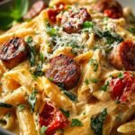 Spicy Cajun Sausage Pasta