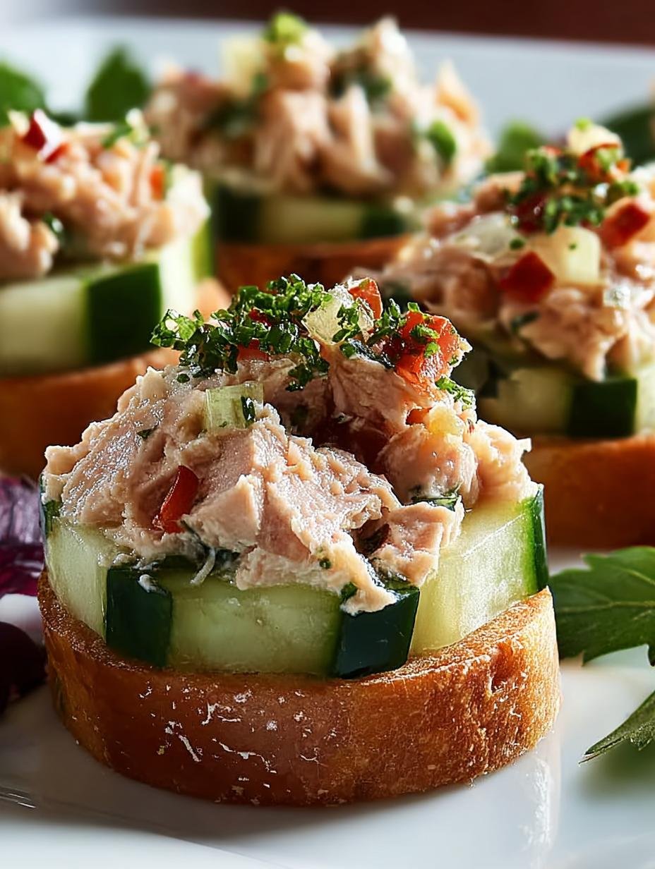 Irresistible Spicy Tuna Salad Bites for Any Occasion