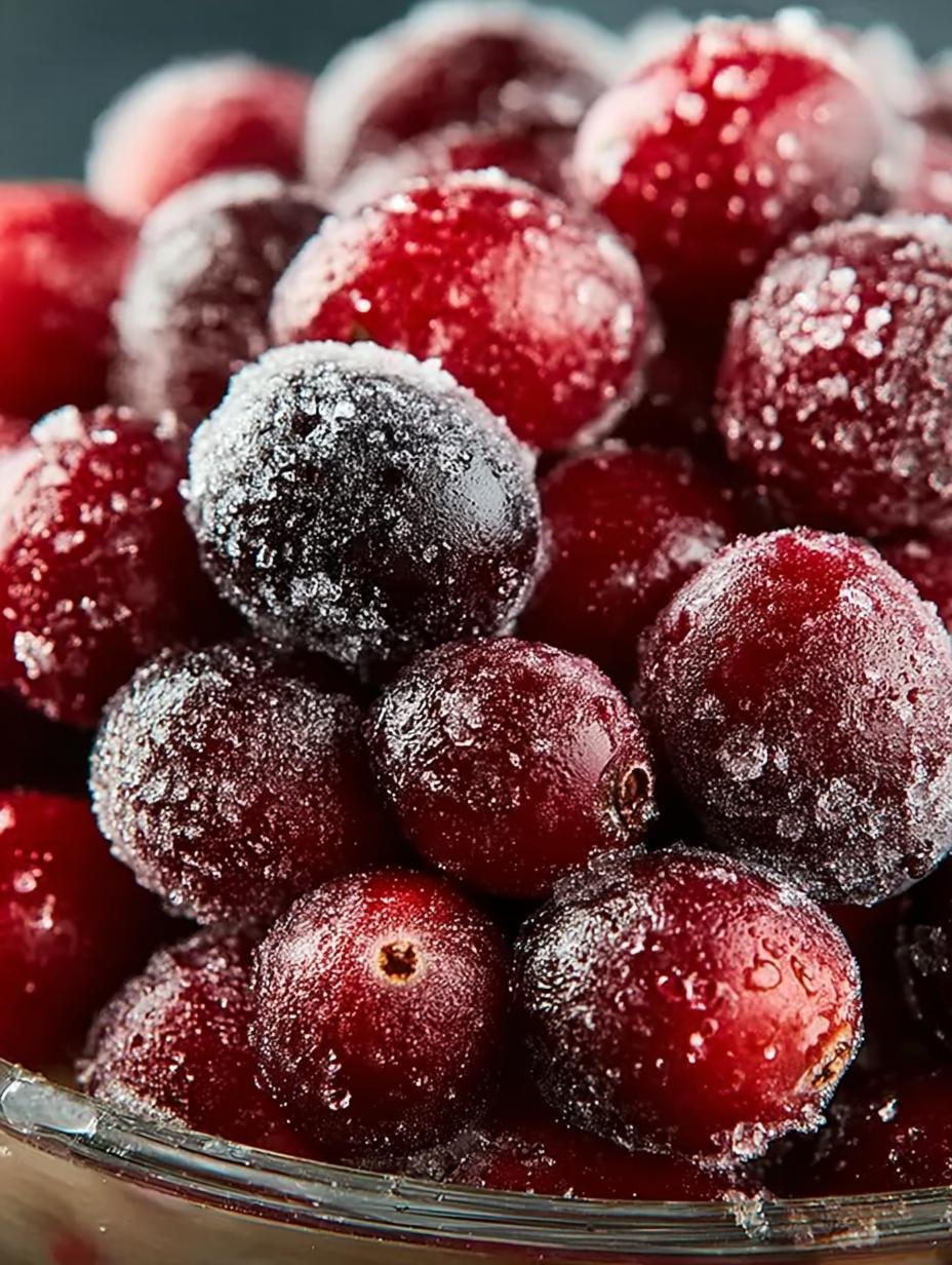 Sparkling Sugared Cranberries: 5 Festive Ideas - Sugared Cranberries - main visual representation