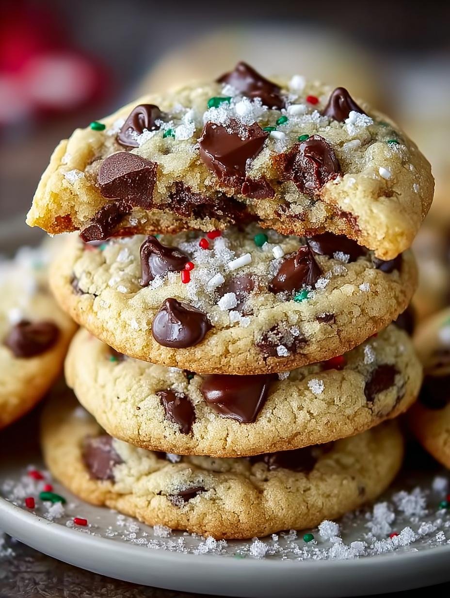 Winter Wonderland Chocolate Chip Cookies for Cozy Nights