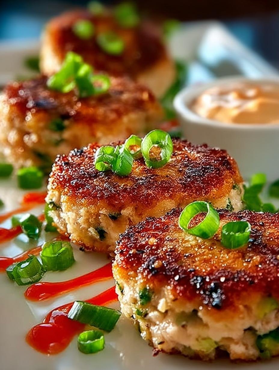Crispy Asian Style Tuna Cakes to Satisfy Your Cravings - Asian Style Tuna Cakes - main visual representation