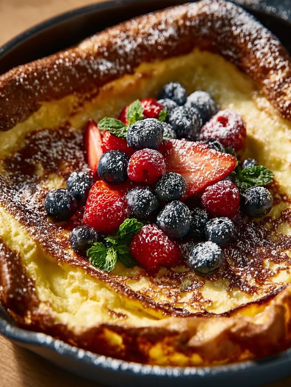 Fluffy Baked German Pancake: 6 Steps to Perfection - Baked German Pancake - additional detail