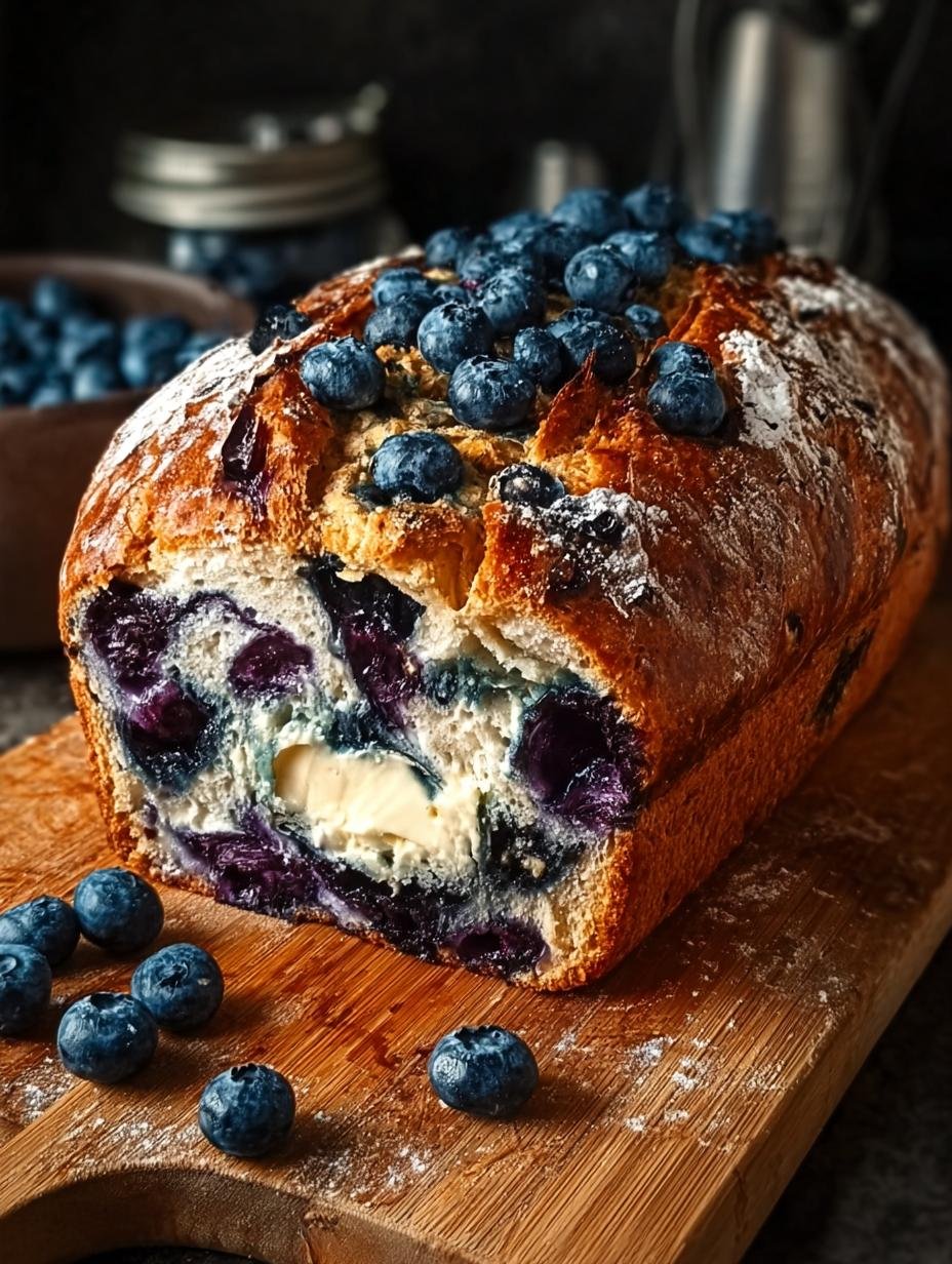 Blueberry Cream Cheese Bread: 5 Reasons to Love This Loaf - Blueberry Cream Cheese Bread - main visual representation