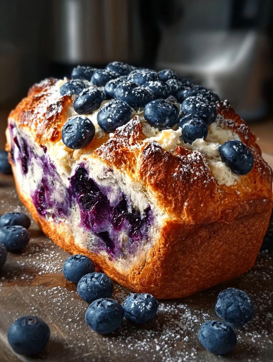 Blueberry Cream Cheese Bread: 5 Reasons to Love This Loaf - Blueberry Cream Cheese Bread - additional detail