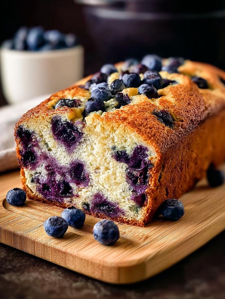 Irresistibly Moist Blueberry Muffin Bread You’ll Love
