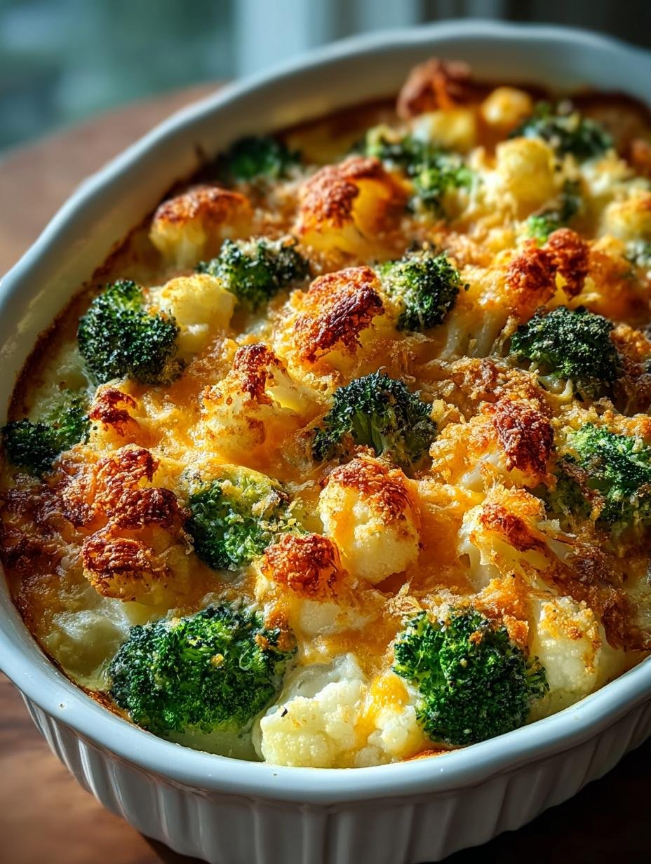 Creamy Broccoli Cauliflower Casserole: 8 Reasons to Love It - Broccoli Cauliflower Casserole - main visual representation