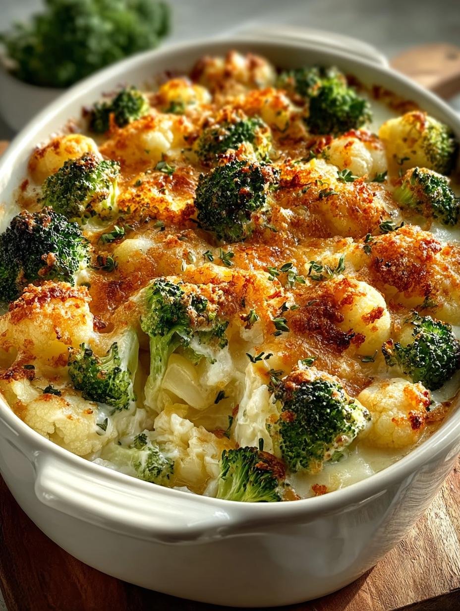 Creamy Broccoli Cauliflower Casserole: 8 Reasons to Love It - Broccoli Cauliflower Casserole - additional detail