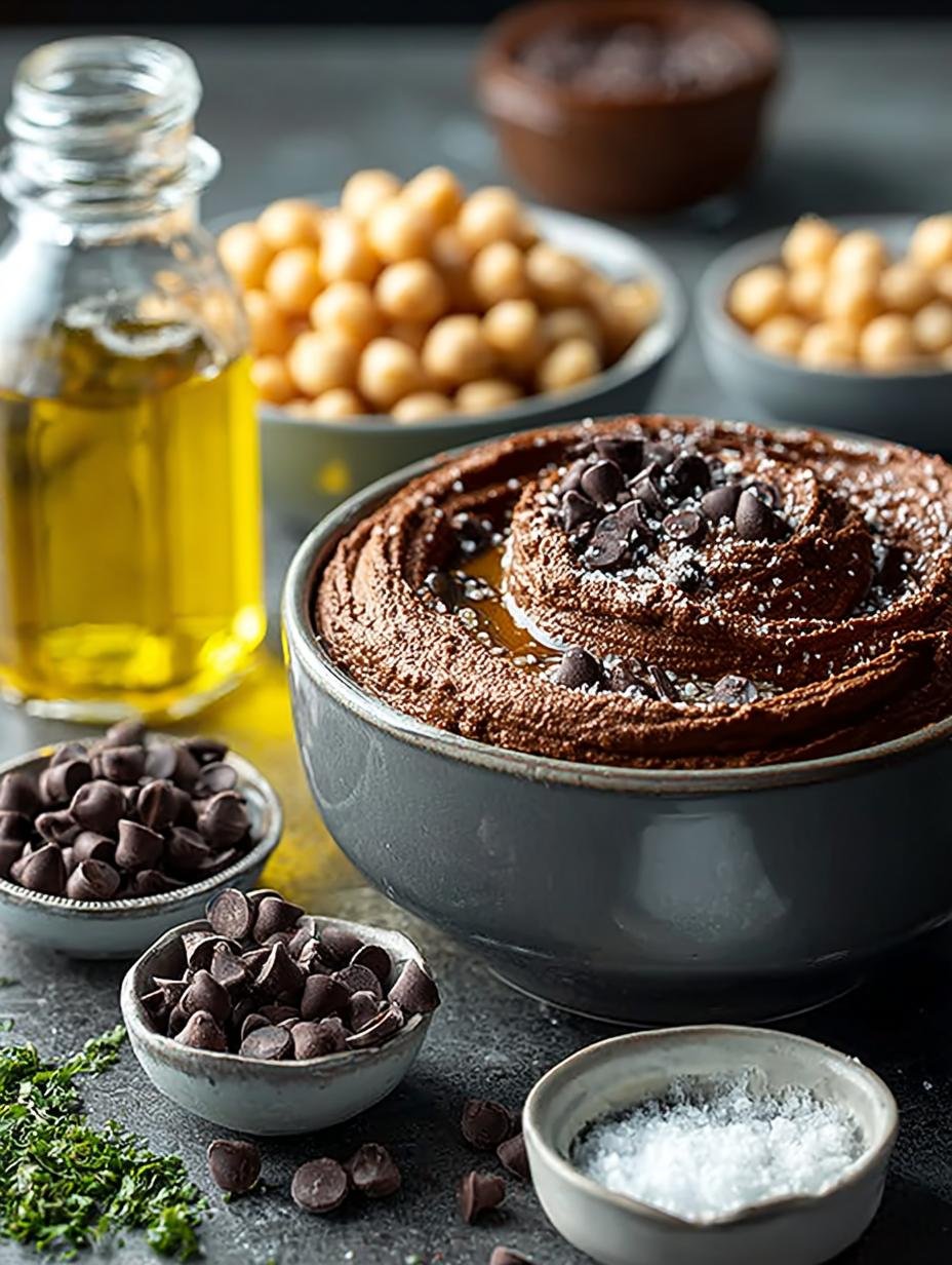 Brownie Batter Chocolate Hummus: 5 Irresistible Ways to Enjoy - Brownie Batter Chocolate Hummus - additional detail