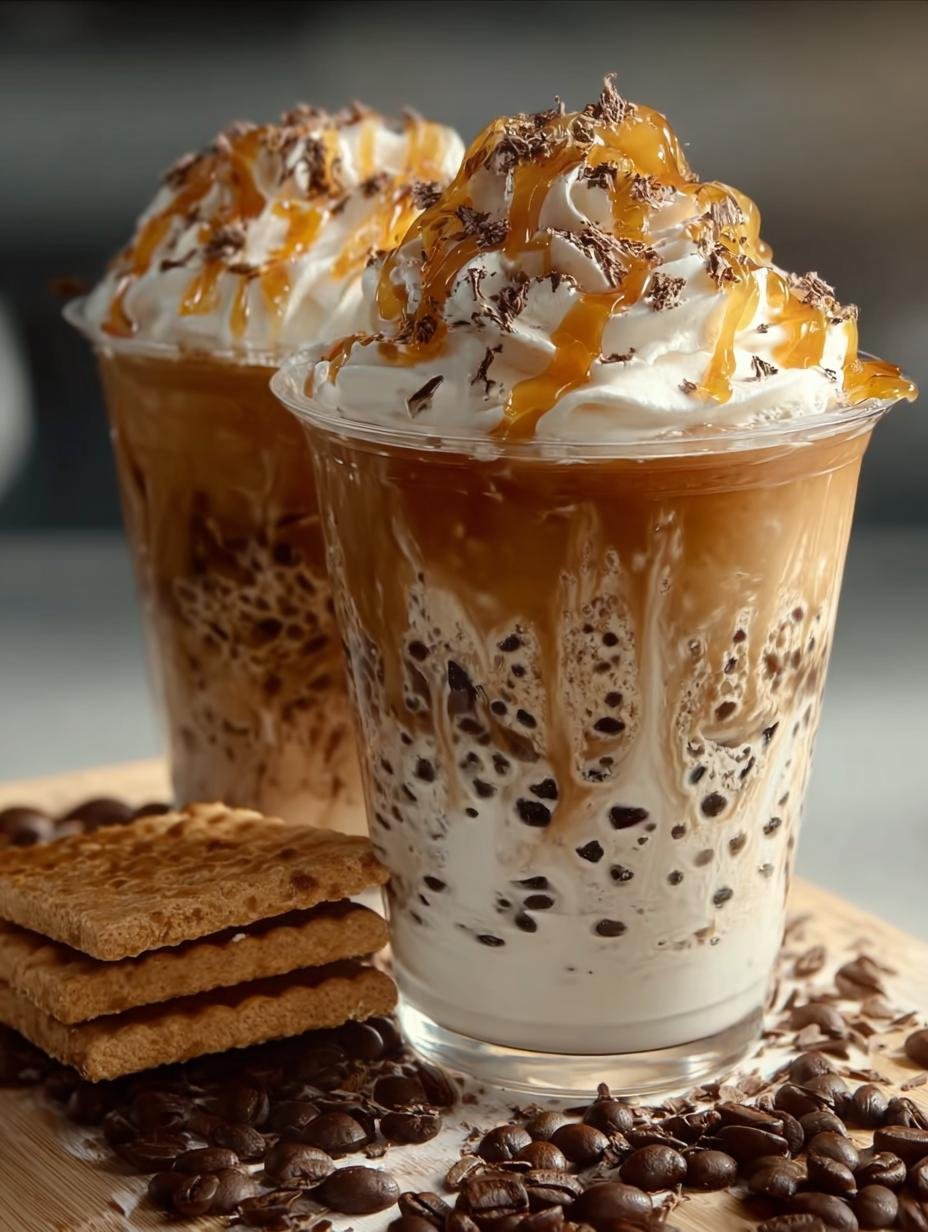 Delicious Caramel Cookies Cream Drink Recipe - Caramel Cookies Cream Drink - main visual representation