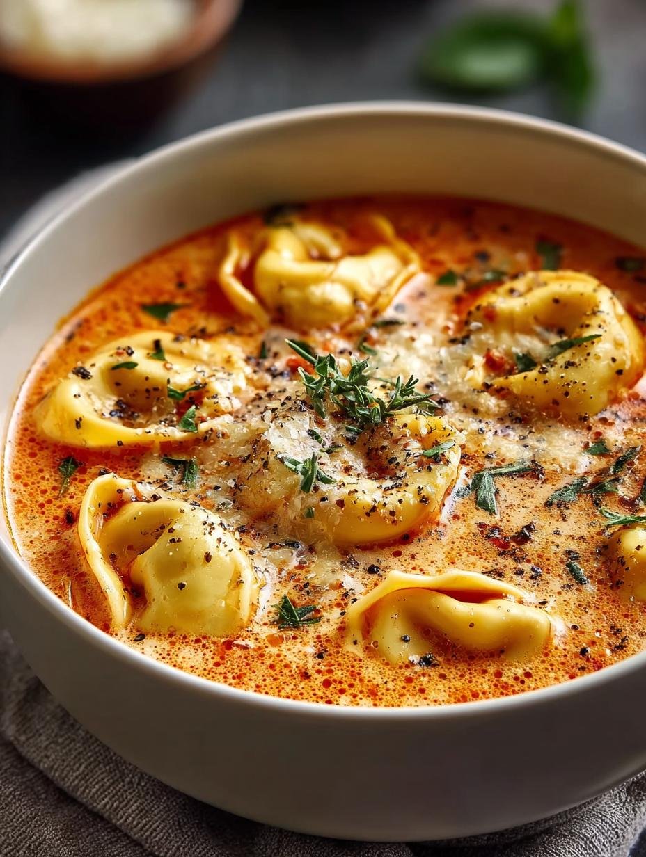 Cheesy Tomato Tortellini Soup: 5 Reasons to Love It - Cheesy Tomato Tortellini Soup - main visual representation