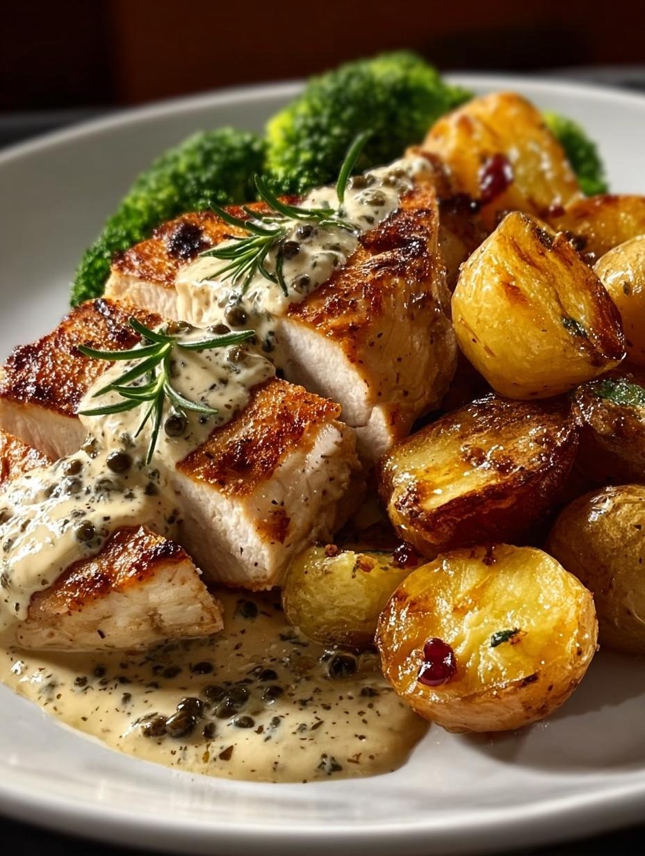 Chicken Potatoes with Dijon: A Comforting Delight