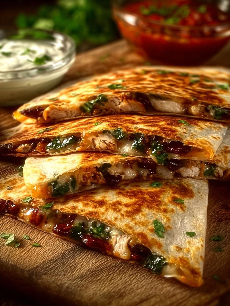 Easy Chicken Quesadillas: 5 Steps to Cheesy Perfection - Chicken Quesadillas - main visual representation