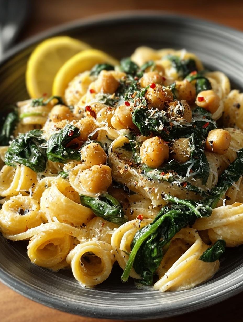 Easy Chickpea Pasta with Spinach: A Healthy Delight - Chickpea Pasta with Spinach - additional detail