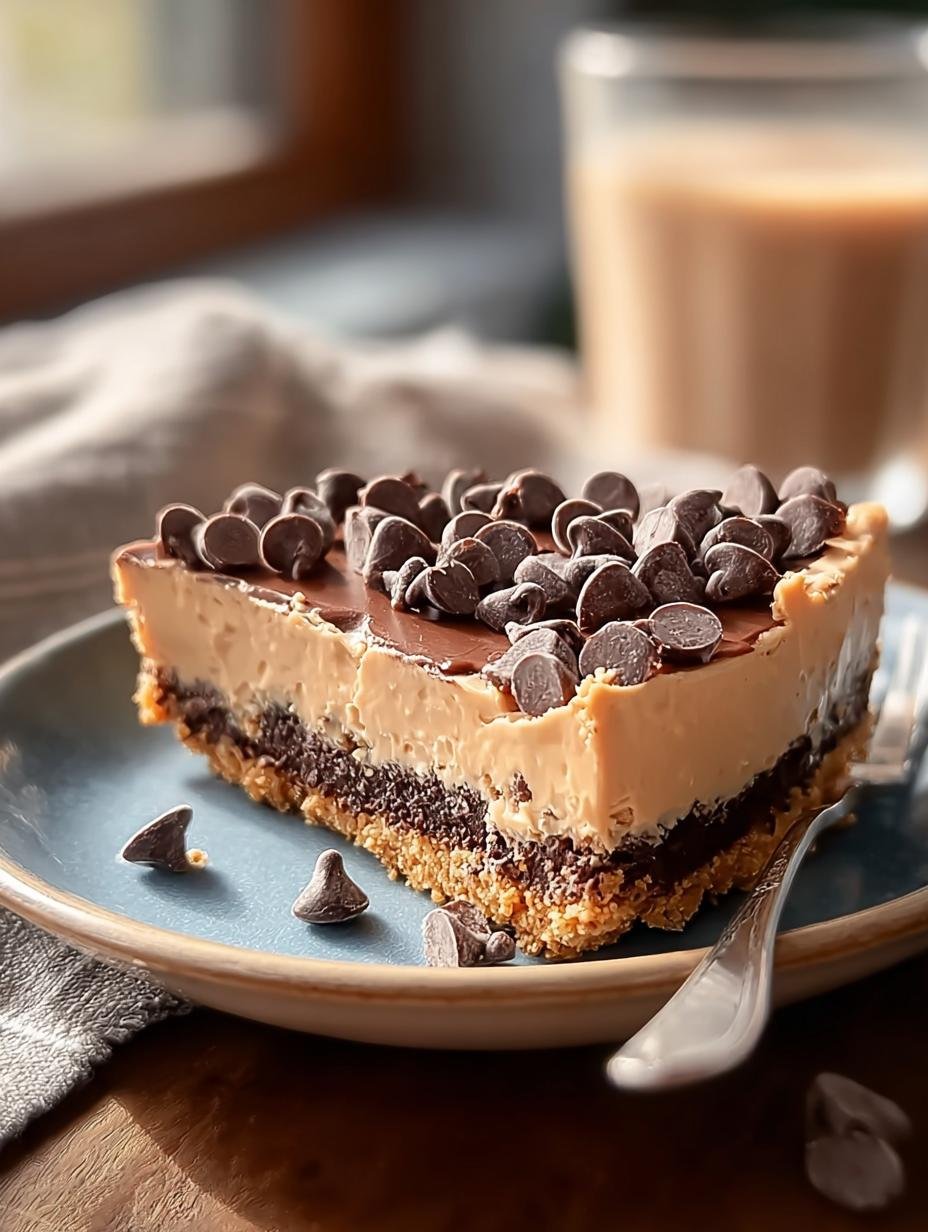 Decadent Chocolate Chip Peanut Butter Pie Recipe