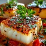 Cod Roasted Red Pepper