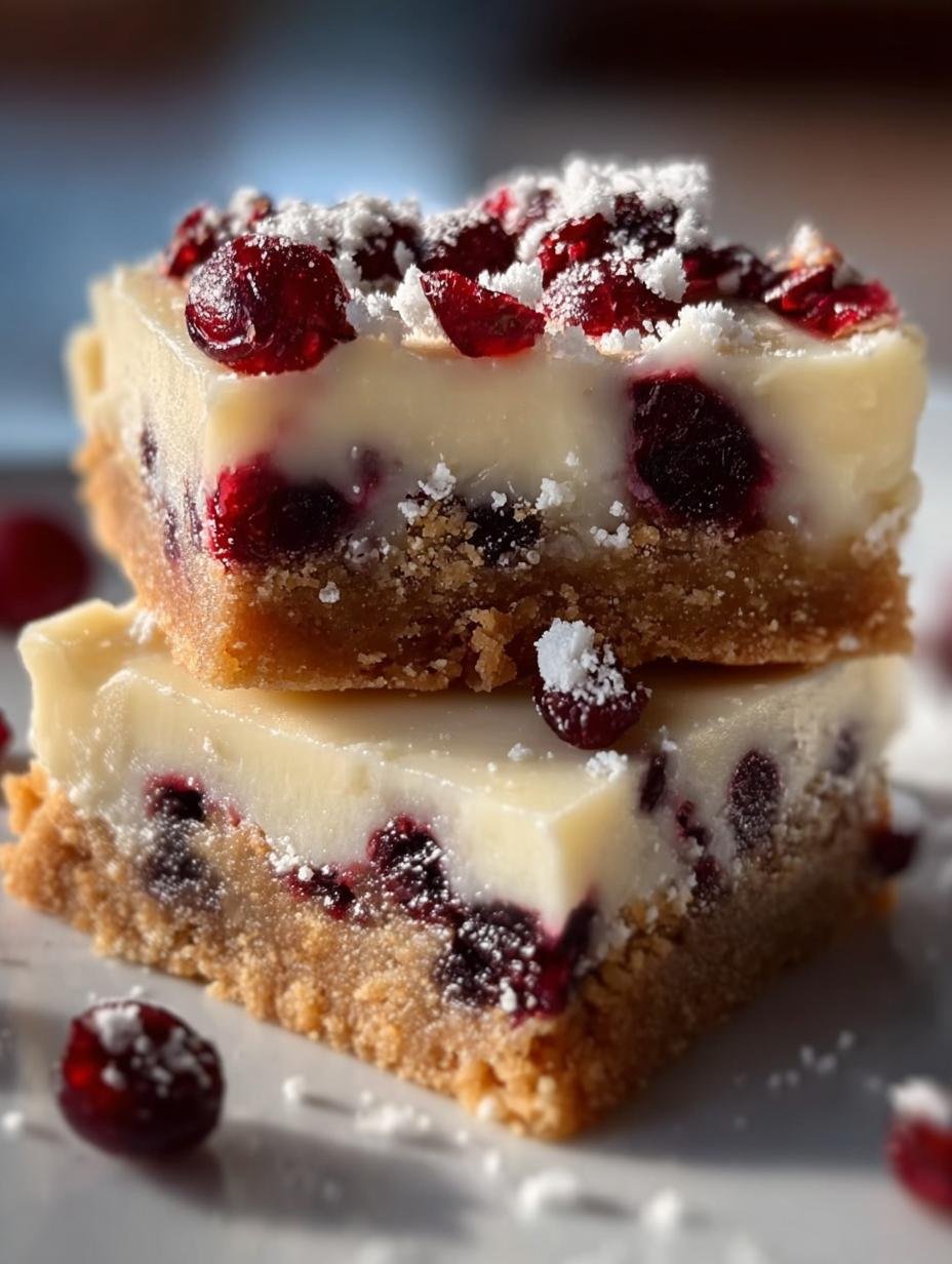 Delicious Cranberry Bliss Bars for Festive Moments - Cranberry Bliss Bars - additional detail