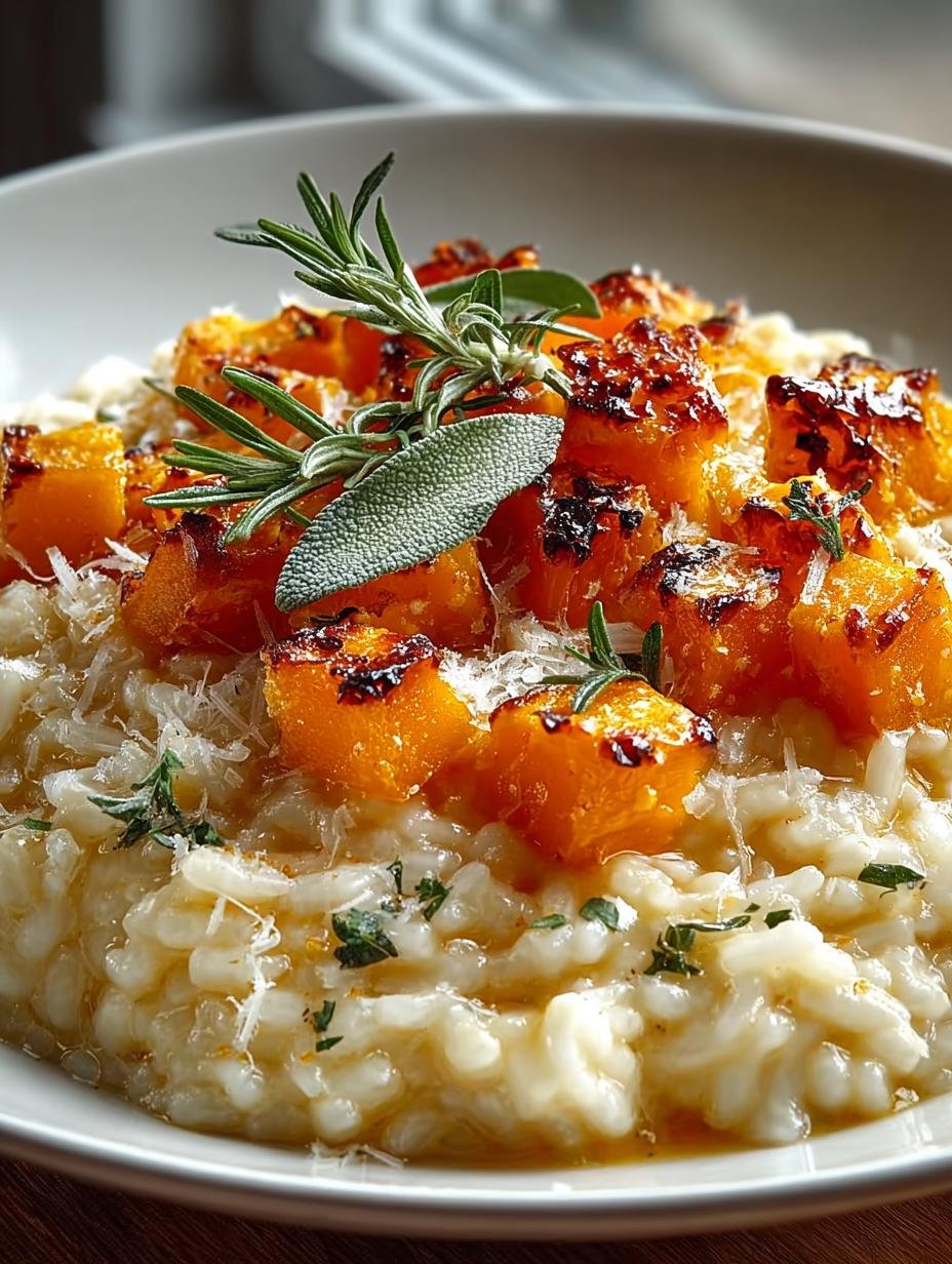 Creamy Roasted Butternut Squash Risotto to Savor - Creamy Roasted Butternut Squash - main visual representation