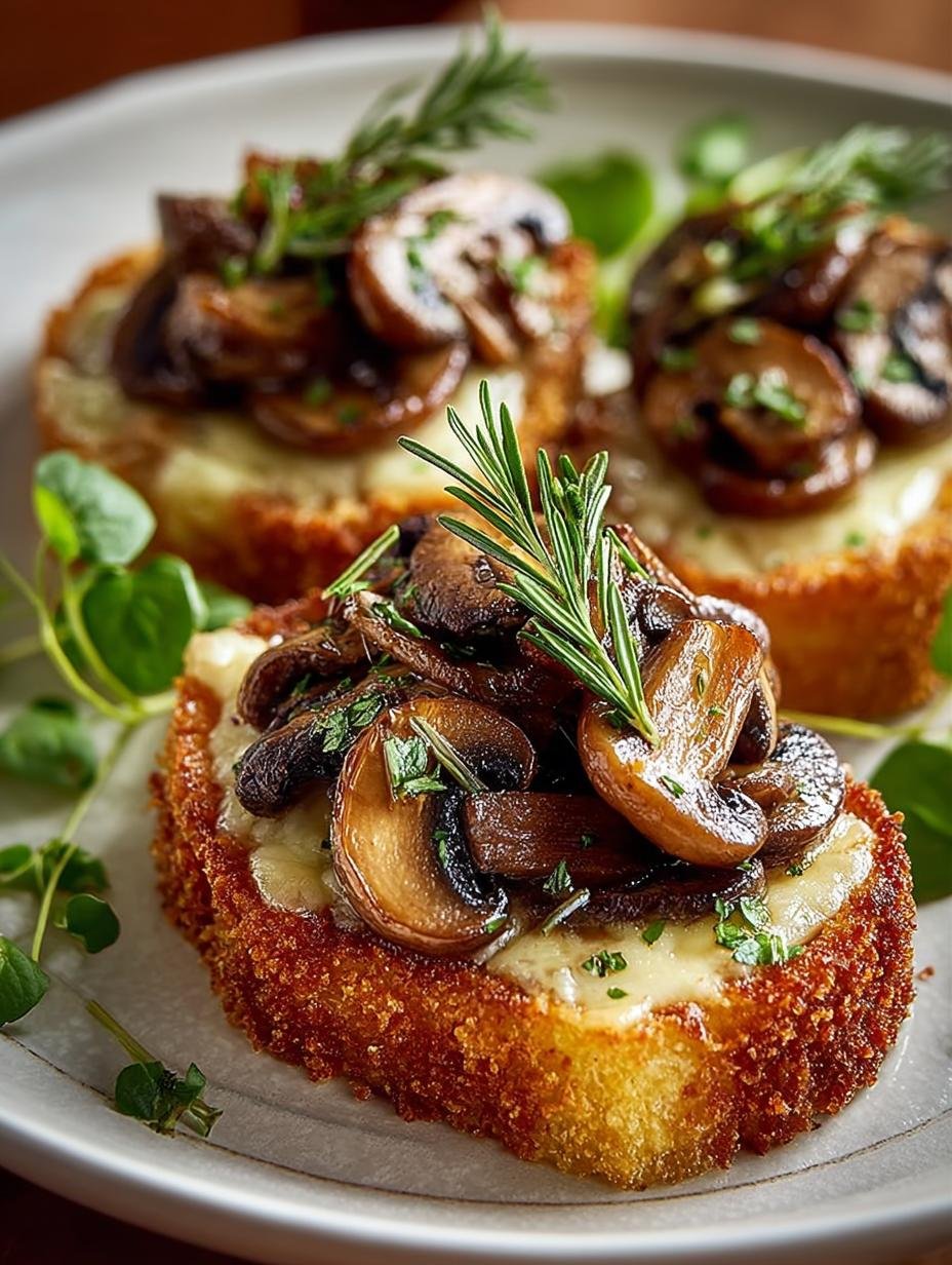 Crispy Cheese Beef Mushroom: 10 Irresistible Toasts