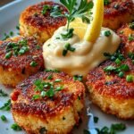 Crispy Shrimp Cakes with