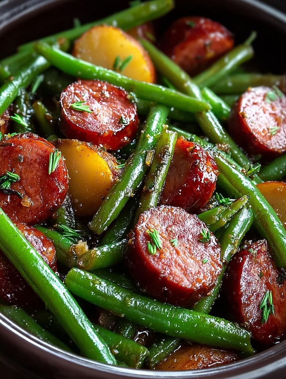 Crockpot Kielbasa Green Bean: 5 Comforting Meals in One Pot - Crockpot Kielbasa Green Bean - additional detail