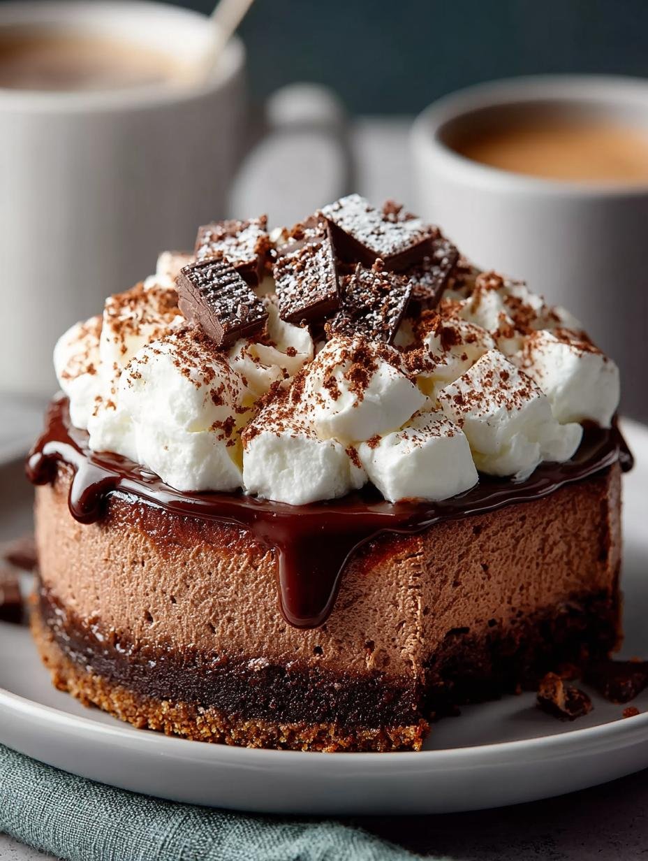 Decadent Hot Chocolate Cheesecake: 5 Reasons to Indulge - Decadent Hot Chocolate Cheesecake - additional detail