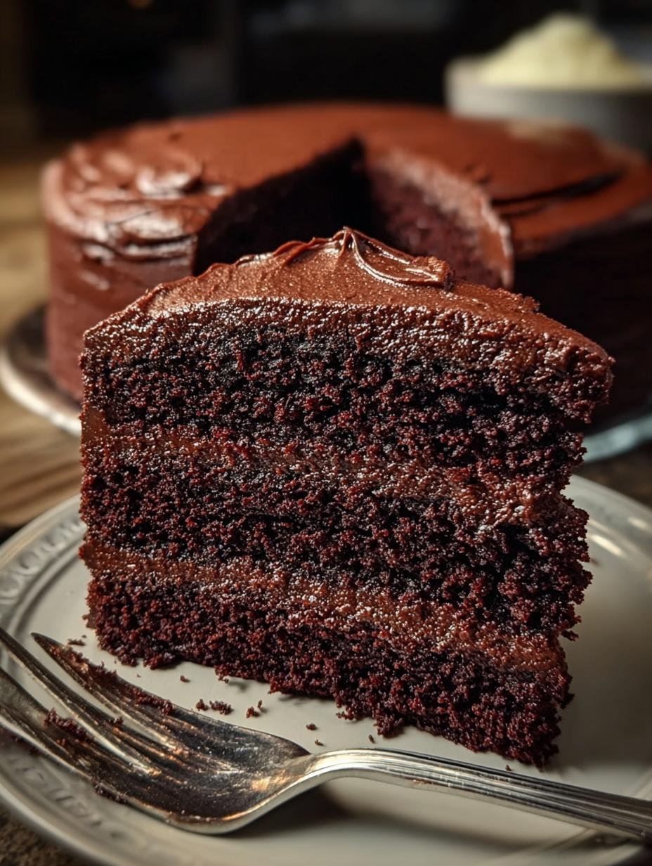 Devils Food Cake Old
