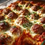 Dump Bake Meatball Casserole