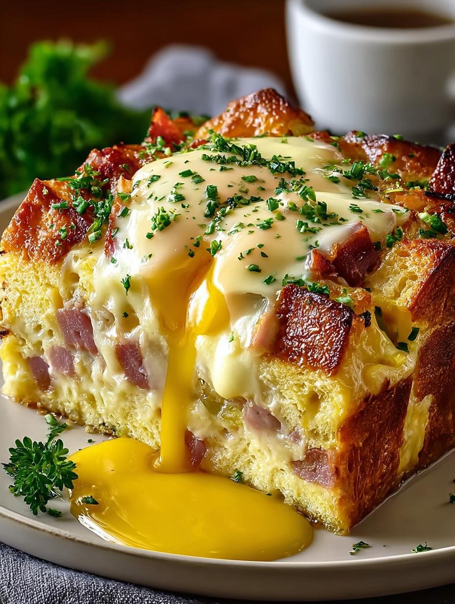 Eggs Benedict Casserole Bake: 8 Steps to Brunch Bliss - Eggs Benedict Casserole Bake - additional detail