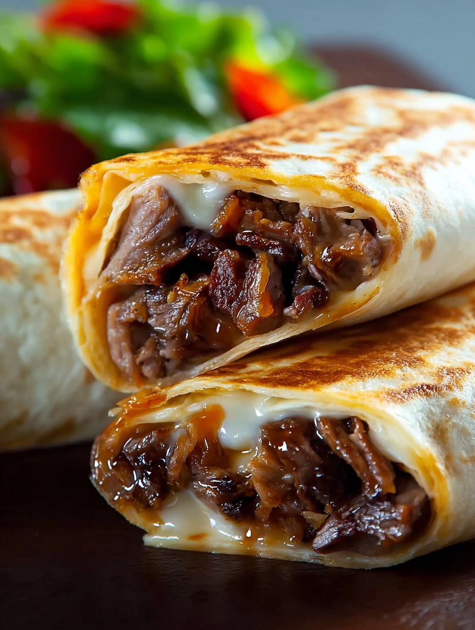 Irresistible French Dip Tortilla Roll Recipe to Savor - French Dip Tortilla Roll - additional detail