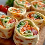 Fresh Vegetable Tortilla Roll