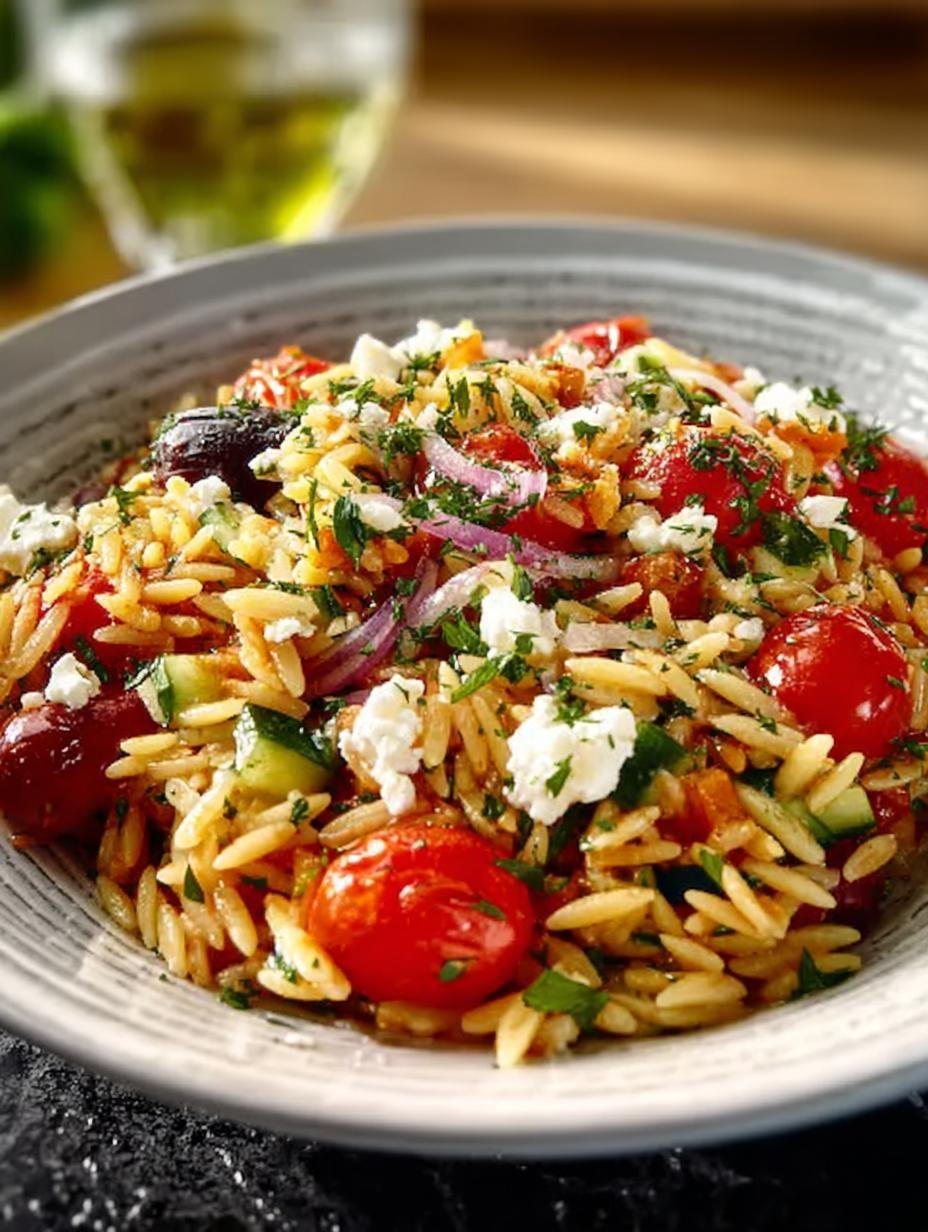 Greek Orzo: 5 Delicious Ways to Enjoy This Mediterranean Pasta - Greek Orzo - main visual representation
