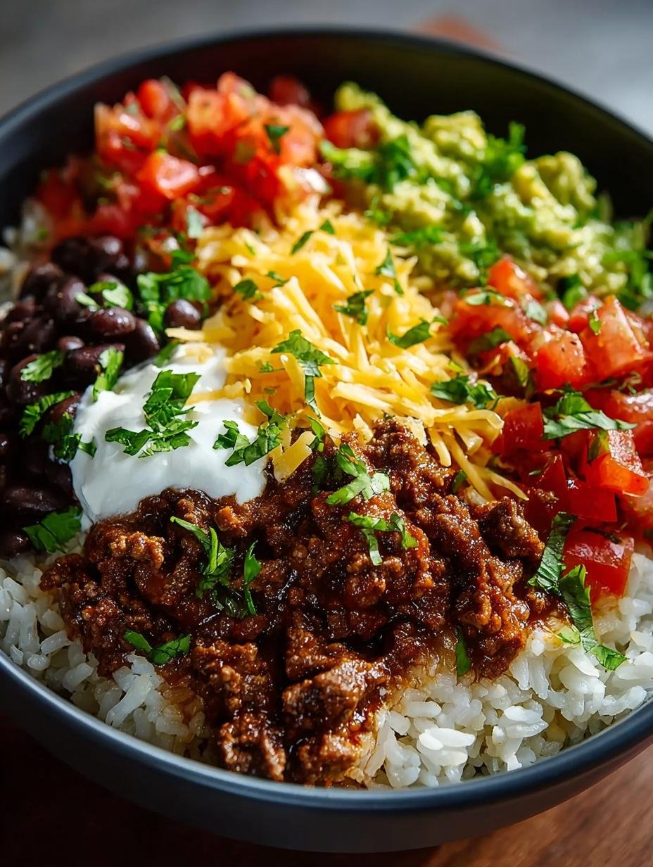 Delicious Ground Beef Burrito Bowl for Easy Meals