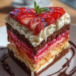 Heart Cake Delightful Dessert