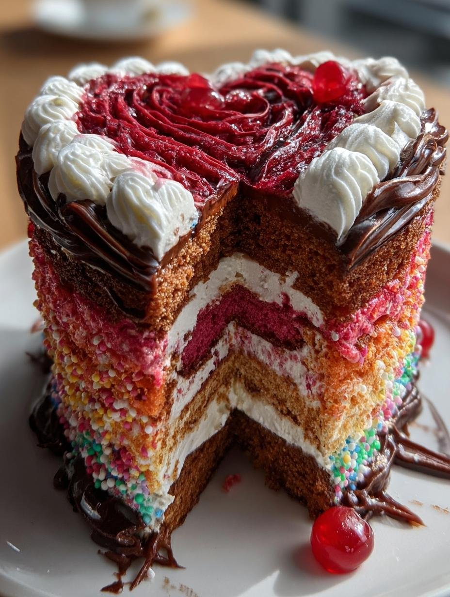 Heart Cake Delightful Dessert: 22 Ways to Celebrate - Heart Cake Delightful Dessert - additional detail