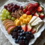 Heart Shaped Fruit Platter
