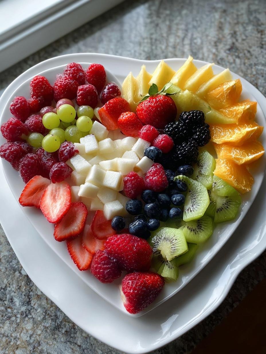 Heart Shaped Fruit Platter: 5 Joyful Reasons to Make One - Heart Shaped Fruit Platter - additional detail