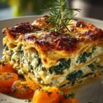 Incredible Pumpkin Spinach Lasagna