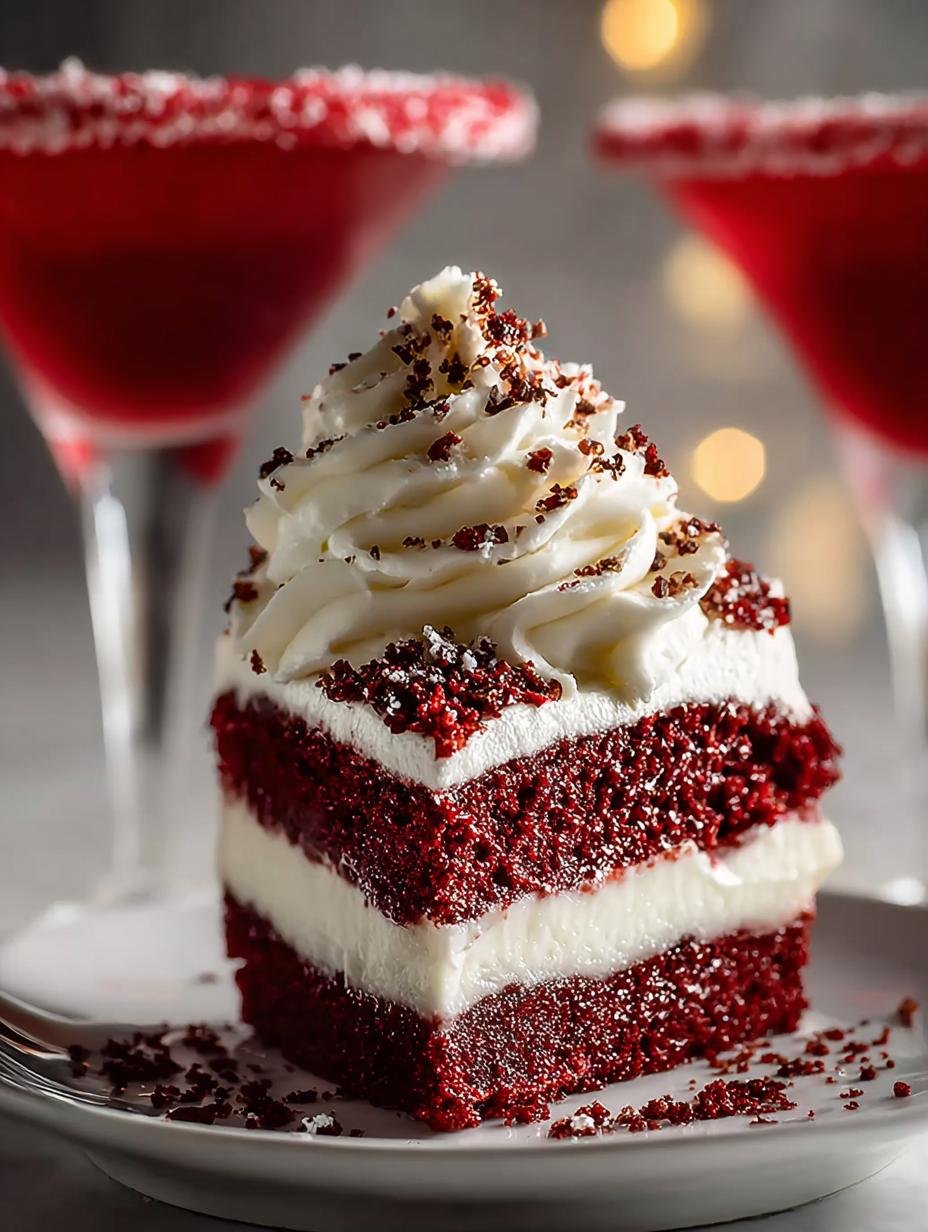 Indulge Decadent Red Velvet Martini Recipe for You - Indulge Decadent Red Velvet - main visual representation