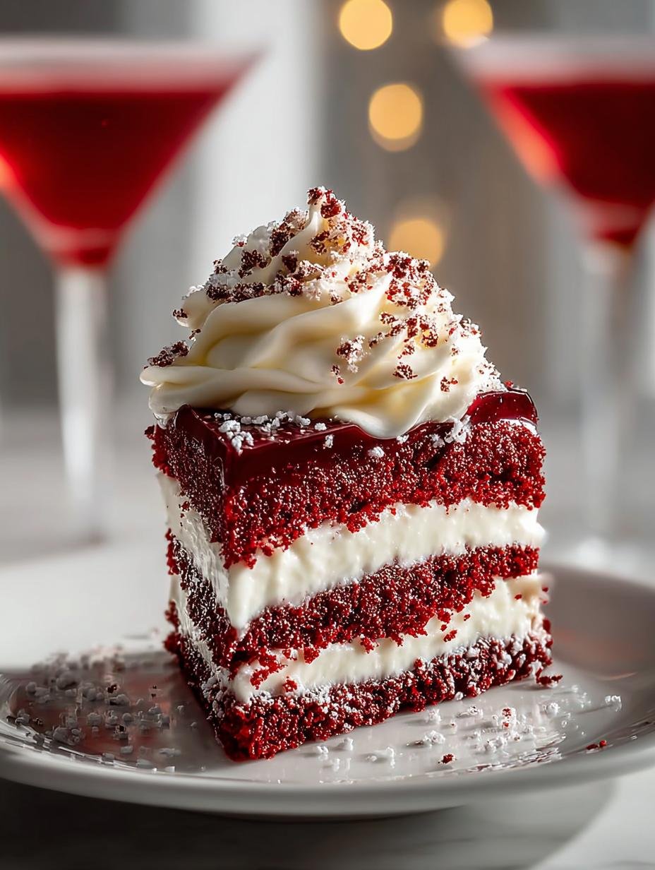 Indulge Decadent Red Velvet Martini Recipe for You
