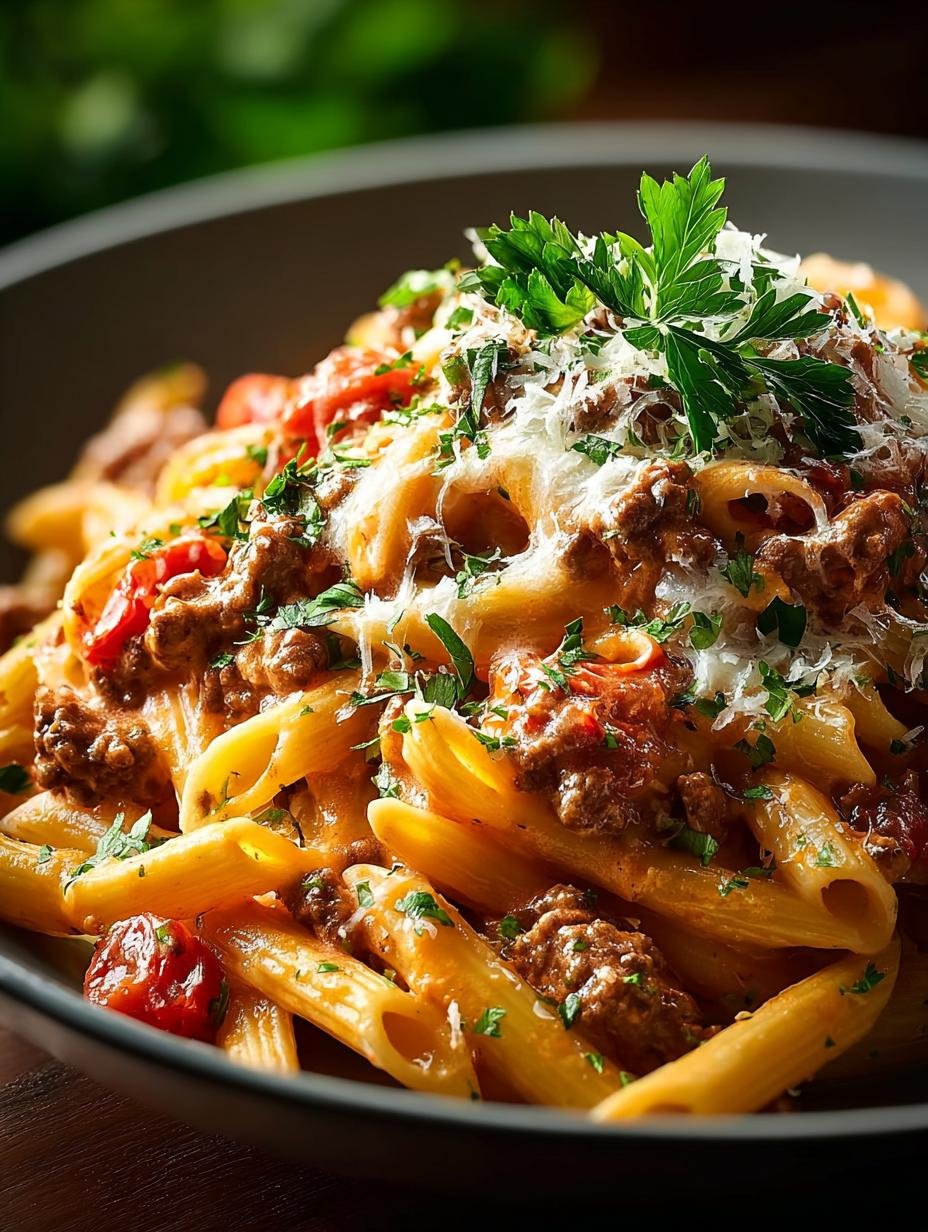 Irresistible Creamy Beef Pasta: 7 Comforting Steps - Irresistible Creamy Beef Pasta - additional detail