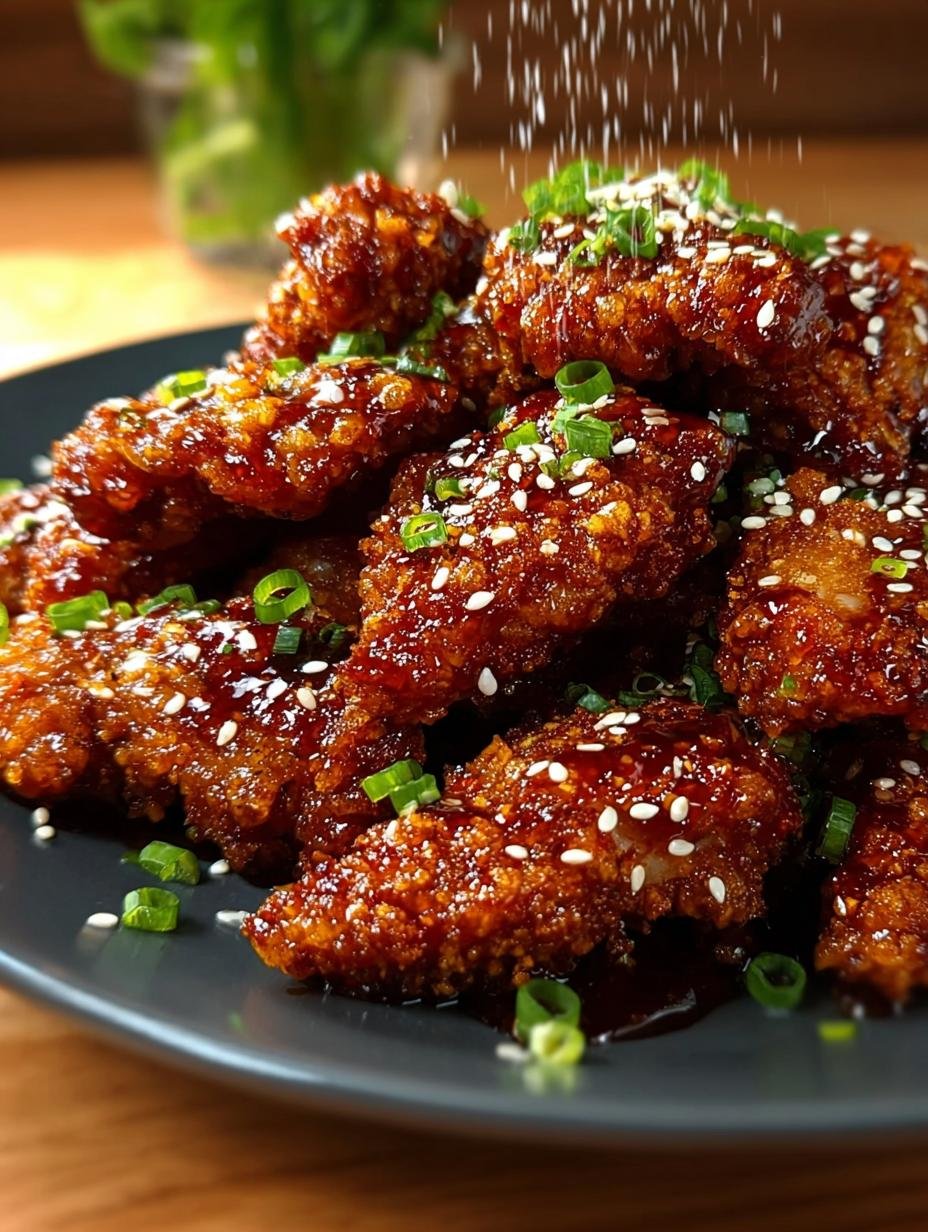 Extra Crispy Korean Fried Chicken Recipe You Must Try - Korean Fried Chicken - main visual representation