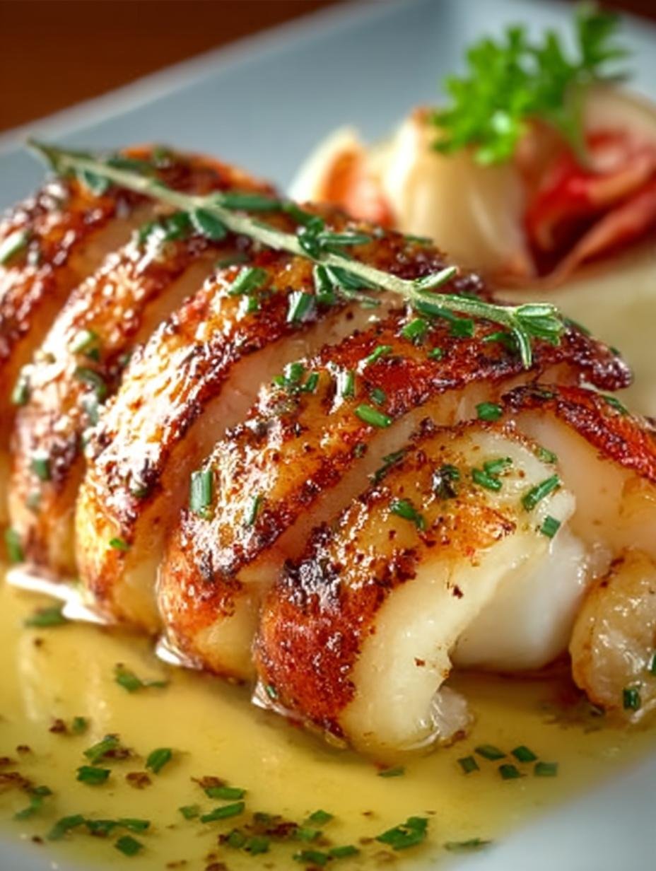 Delicious Lobster Tail with Garlic Butter in 20 Minutes - Lobster Tail with Garlic - main visual representation