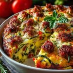 Low Carb Zucchini Sausage
