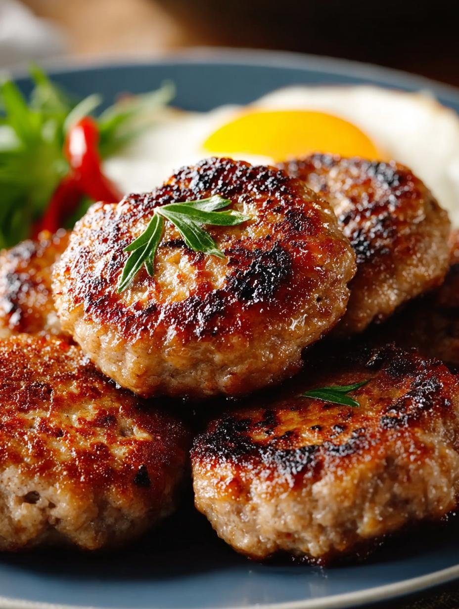 Sweet Maple Sausage Breakfast Patties You’ll Adore