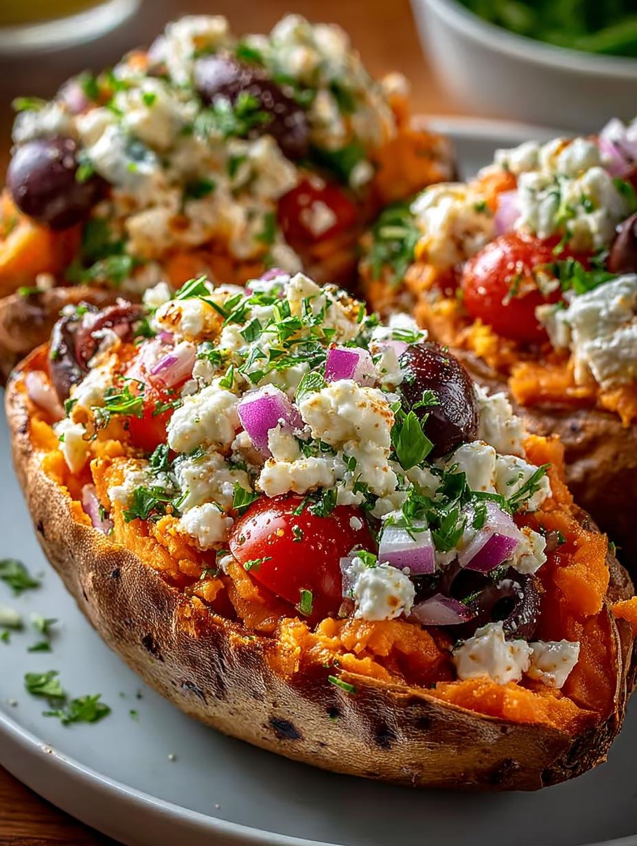Mediterranean Stuffed Sweet Potatoes: 7 Flavorful Ideas - Mediterranean Stuffed Sweet Potatoes - additional detail