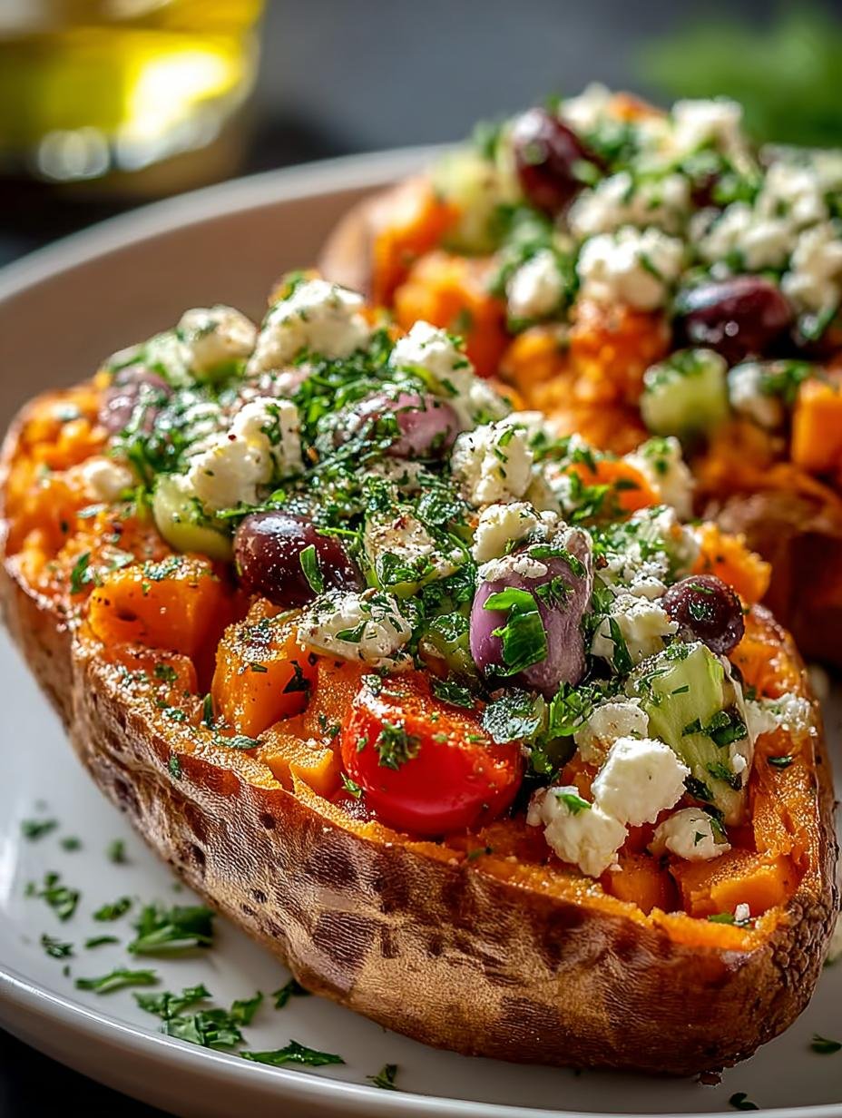 Mediterranean Stuffed Sweet Potatoes: 7 Flavorful Ideas