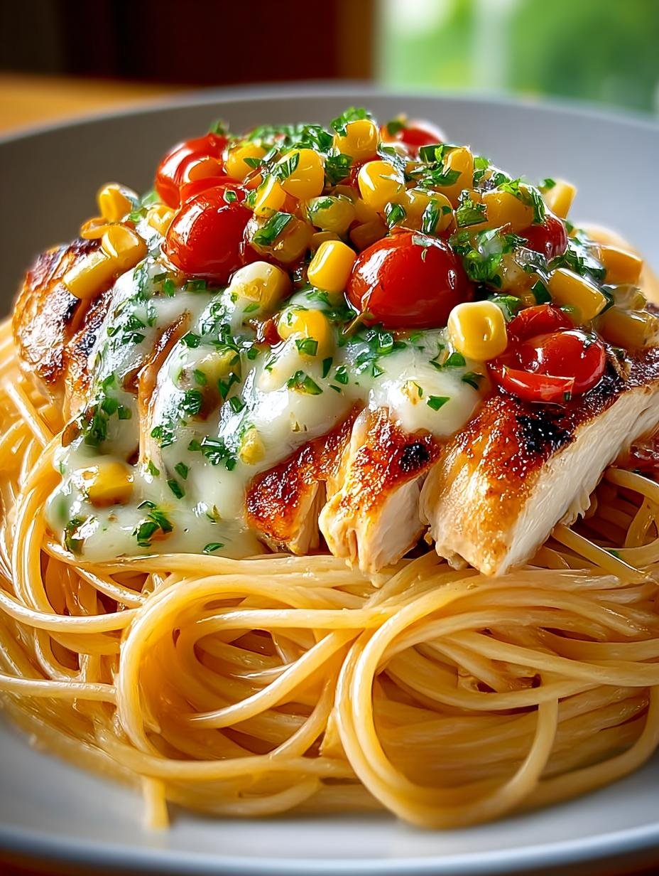 Monterey Chicken Spaghetti: 7 Steps to Cheesy Delight - Monterey Chicken Spaghetti - additional detail