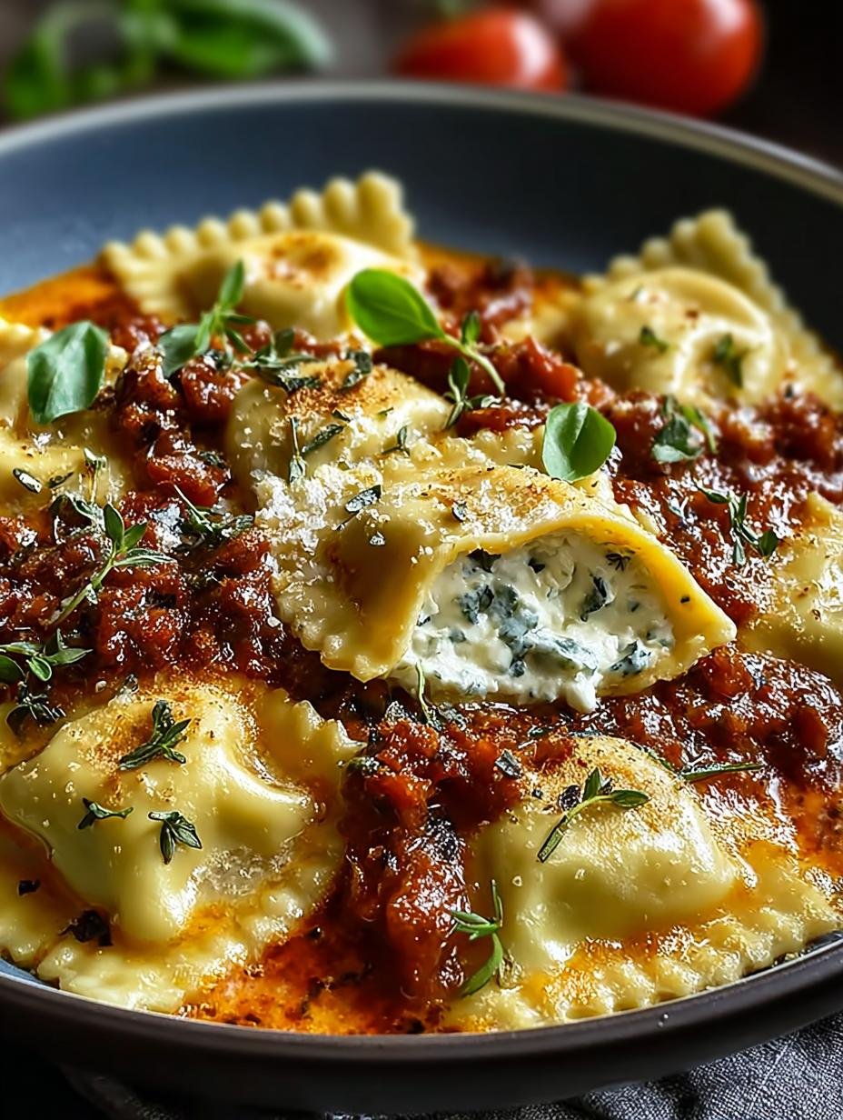 One Pot Ravioli Creamy Delight for Quick Family Dinners - One Pot Ravioli Creamy - additional detail