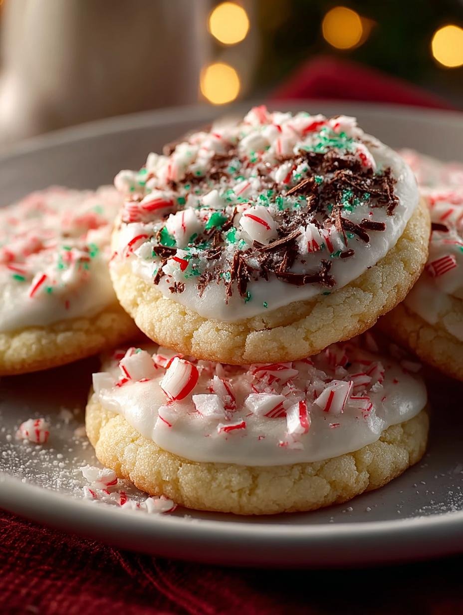 Delicious Peppermint Meltaway Cookies Festive Treats - Peppermint Meltaway Cookies Festive - additional detail