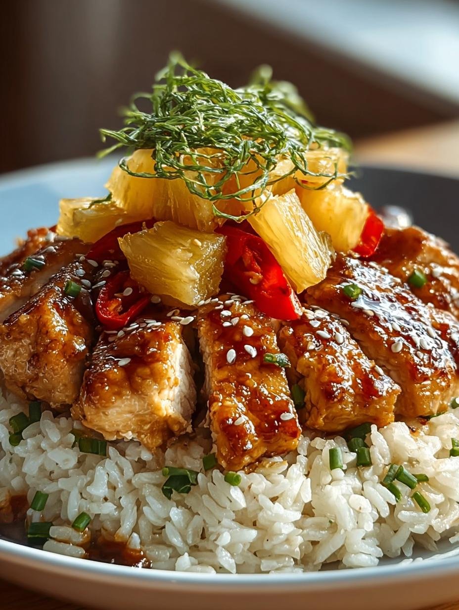 Delicious Pineapple Chicken Rice For Quick Weeknights
